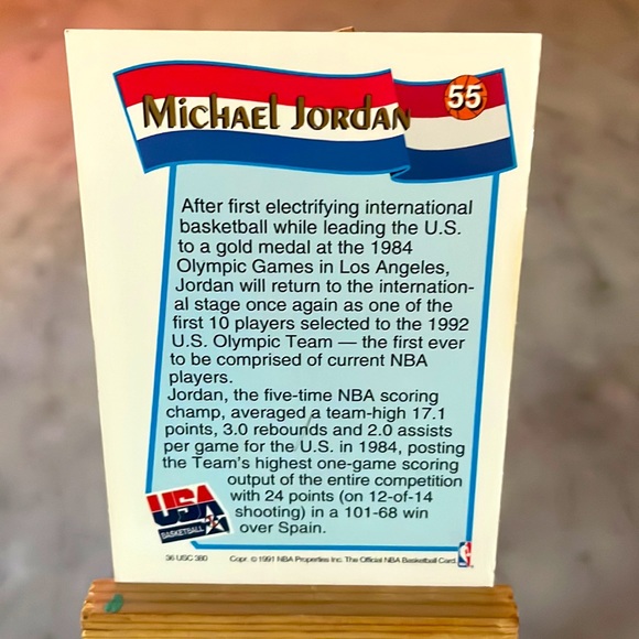 🇺🇸Michael Jordan 92 USA Basketball Team - Picture 3 of 4